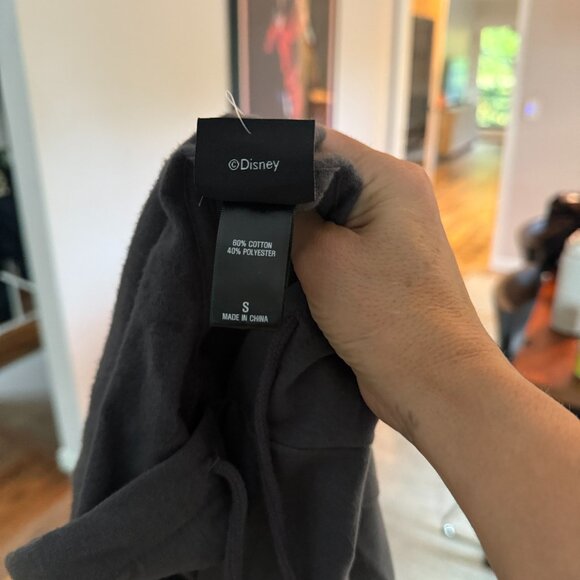 Black Hooded Sweatshirt Linus w/ Supreme Blanket & Snoopy / Men's Medium Hoodie - Picture 3 of 5